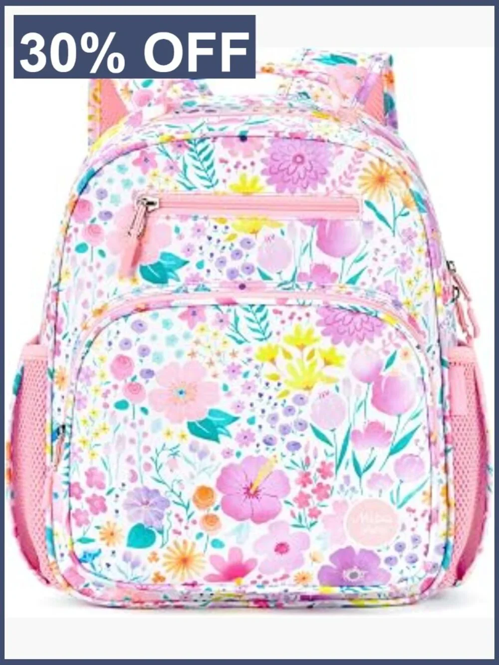 Kids Backpack for Girls Kindergarten School Bookbag 5-8 Years Flower